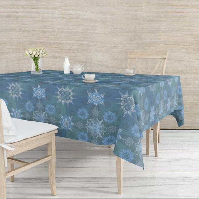 Yantra-Inschrift mit Hexa-Dreiecken (neue Fassung) Tischdecke (Von Creator hochgeladen)