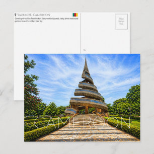 Yaoundé, Kamerun Reise-Postkarte Postkarte
