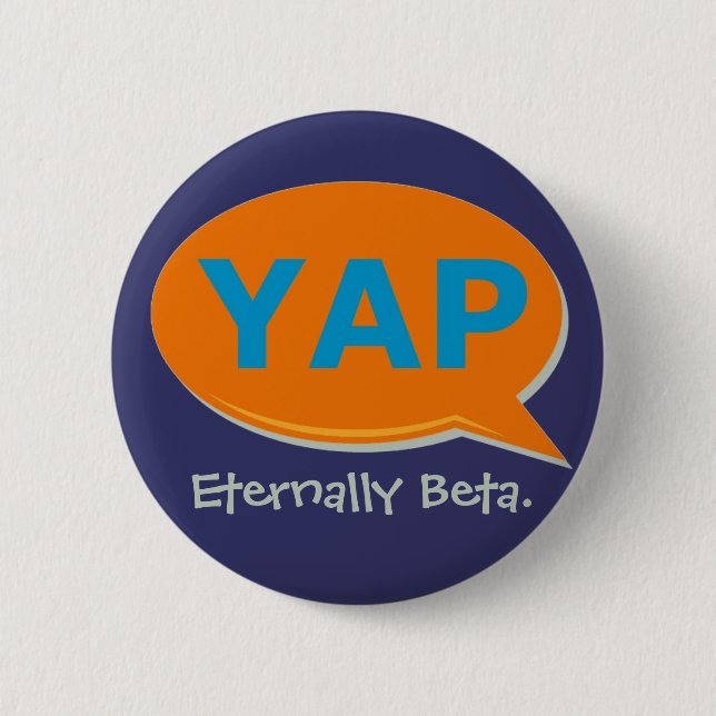 YAP-Flair Button (Vorderseite)
