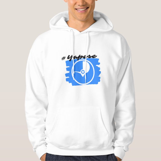 Yap Island Flag Yapese Pride Hoodie (Vorderseite)