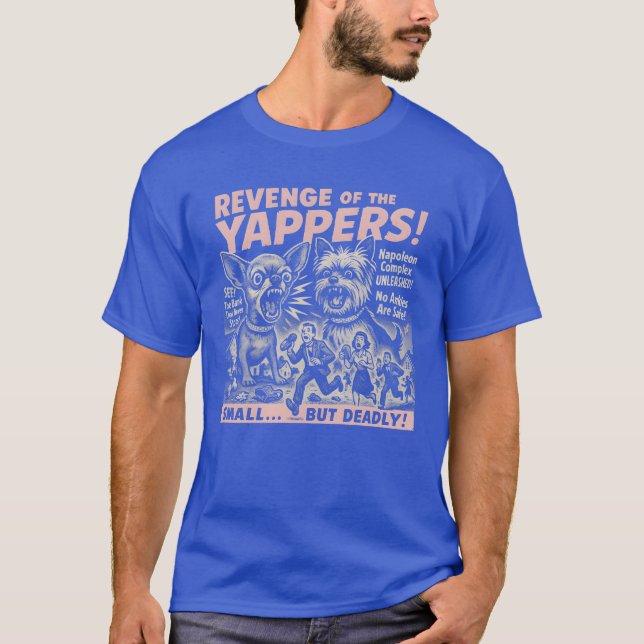 Yapper Revengeiny Dog Movie Poster Halloween Junge T-Shirt (Vorderseite)