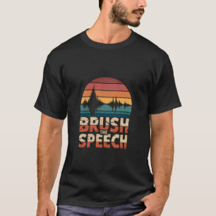 Yapper SLP Retro-Palette Sprachtherapie-Schallwell T-Shirt