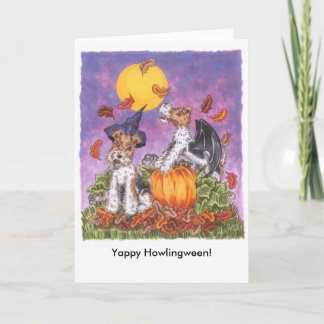 Yappy Howlingween Karte mit Umschlag