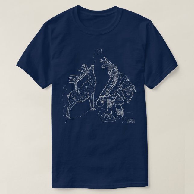 Yaqui Deer Dance  T-Shirt (Design vorne)