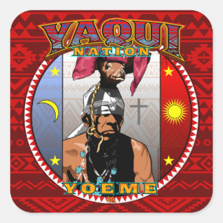 Yaqui deerdancer yoeme Aufkleber große Aufkleber