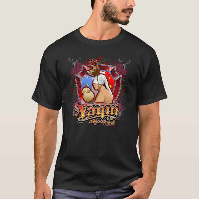 Yaqui Nations-Rotwild-Tänzer-T - Shirtentwurf T-Shirt (Vorderseite)