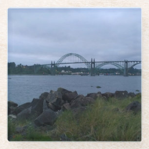 Yaquina Bay Bridge, Newport, Oregon Glasuntersetzer