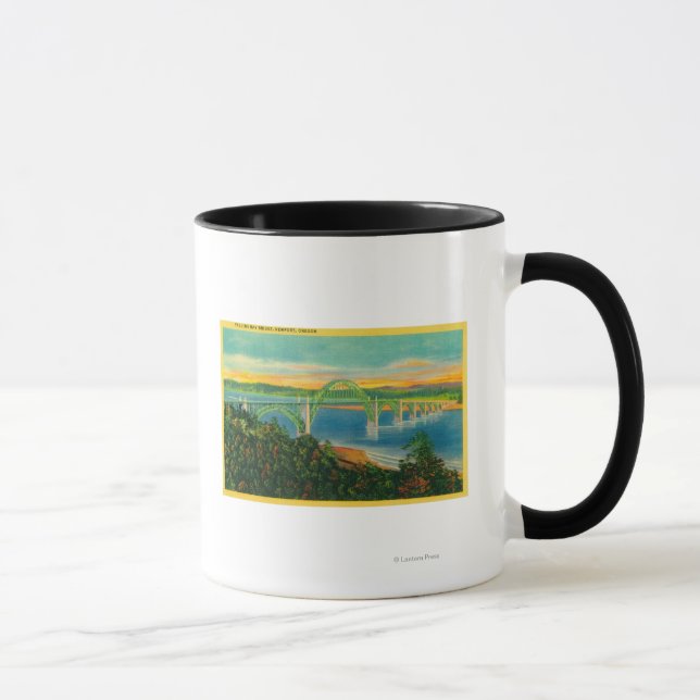 Yaquina Bay BridgeNewport, OR Tasse (Rechts)