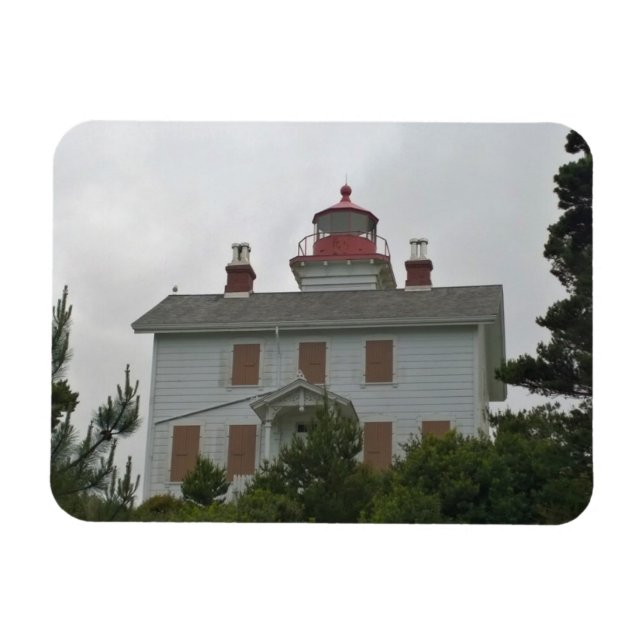 Yaquina Bay Lighthouse, OR Magnet (Horizontal)