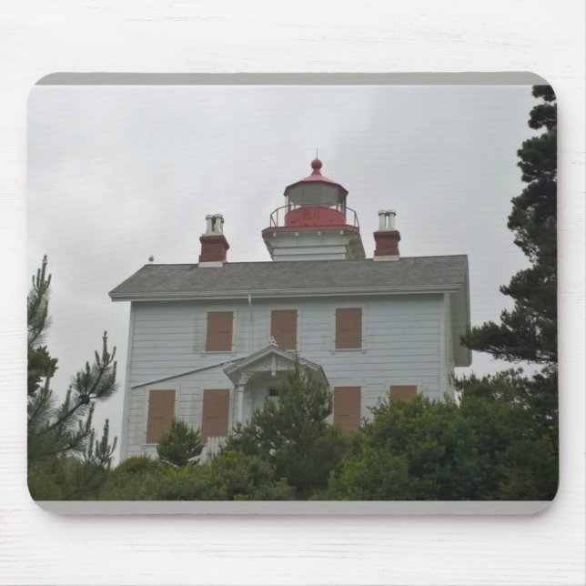 Yaquina Bay Lighthouse, OR Mousepad (Vorne)