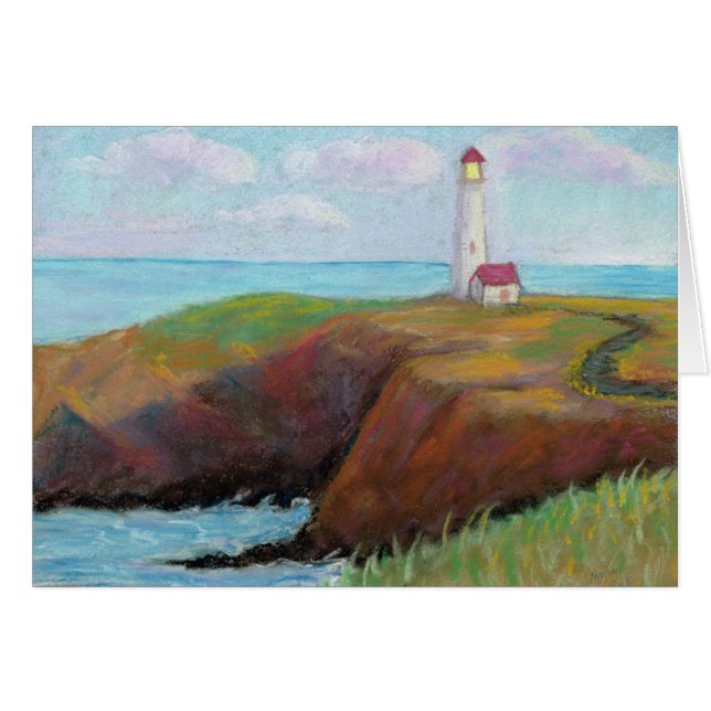 Yaquina Hauptleuchtturm (Vorderseite (Horizontal))