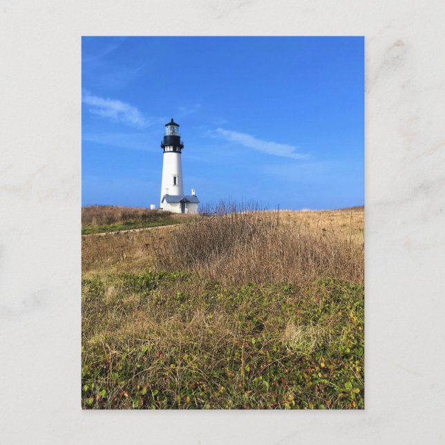 Yaquina Head Lighthouse, Newport, Oregon Postkarte (Vorderseite)