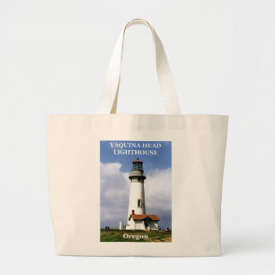 Yaquina Head Lighthouse, Oregon Jumbo Stoffbeutel