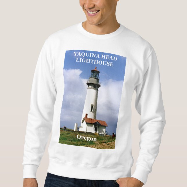 Yaquina Head Lighthouse, Oregon Sweatshirt (Vorderseite)