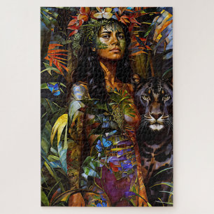 "Yaraquim" Jaguar Blossom - Frauen in Amazonien