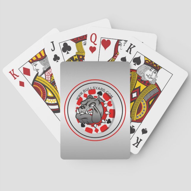 Yard Bull Dog Playing Cards Spielkarten (Rückseite)