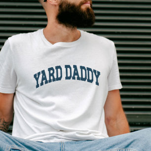 Yard Daddy Funny Lawn Mowing Vater Gartage Vater T-Shirt