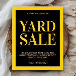 Yard Sale Flyer<br><div class="desc">Werbe-Yard-Verkauf Flyer. Passen Sie es mit Ihrem eigenen Text an und verbreiten Sie das Wort.</div>