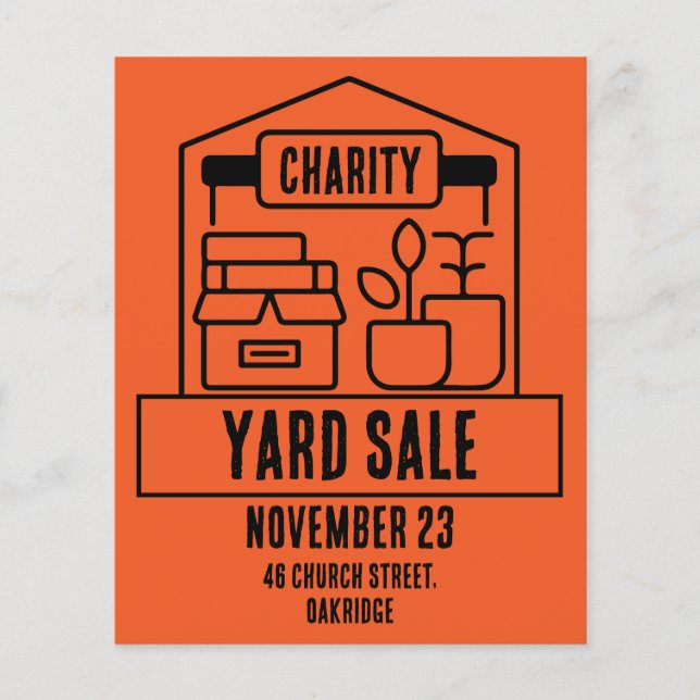 Yard Sale Flyer (Vorne)