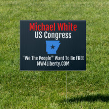 Yard Sign - "We The People"
