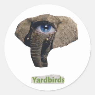 Yardbirds Runder Aufkleber