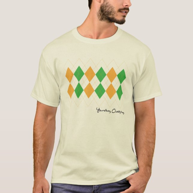 Yardboy LeFlore Rauten-Shirt T-Shirt (Vorderseite)