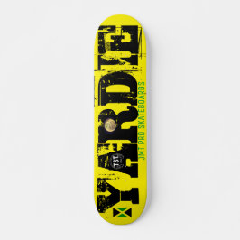 YARDIE JMT Skateboard, 7¾ Zoll Deck Skateboard
