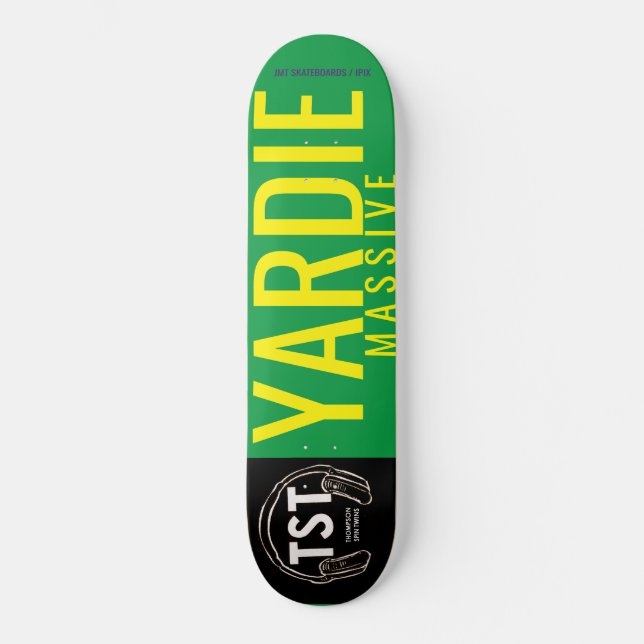 YARDIE MASSIVE / JMT SKATEBOARDS (Vorderseite)