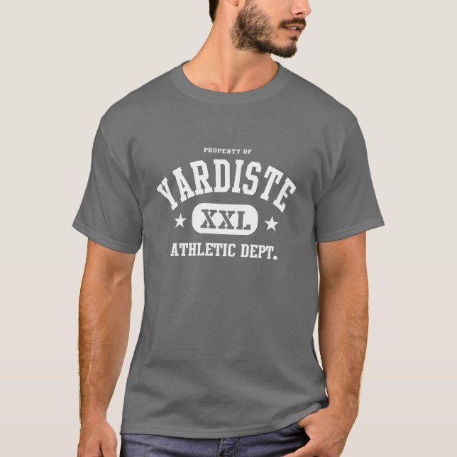 Yardiste athletisches XXL T-Shirt (Vorderseite)