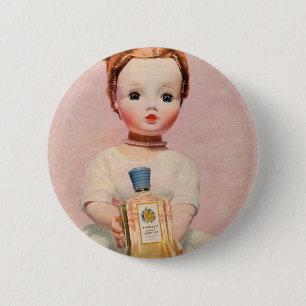 Yardley und Madame Alexander Puppe aus den 50er Ja Button
