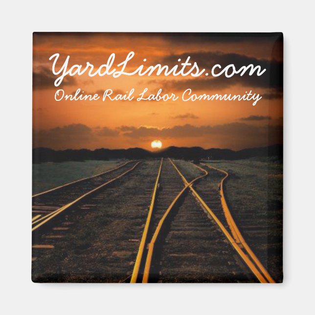 YardLimits.com Schaltfläche Magnet (Vorne)