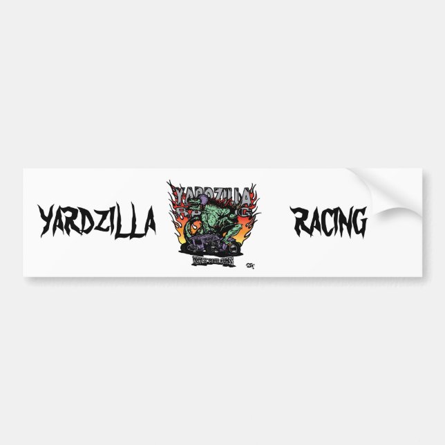 Yardzilla lila kein Logo klar Autoaufkleber (Vorne)