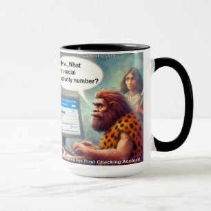 Yargs erster Login: Bankgeschäfte wie ein Höhlenme Tasse