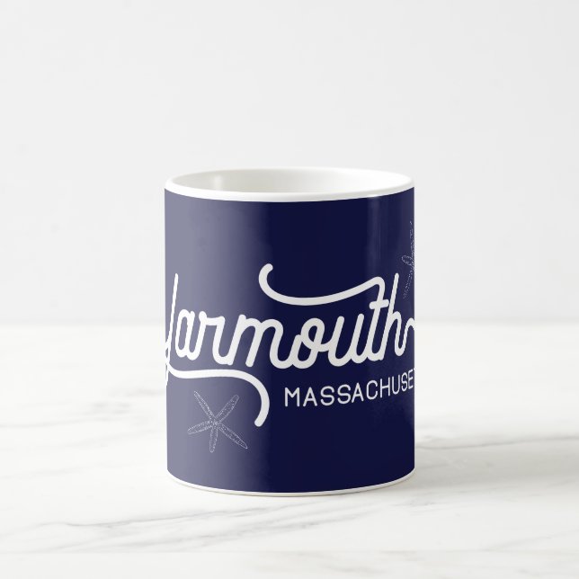 Yarmouth Massachusetts Nautical Coffee Tasse (Mittel)
