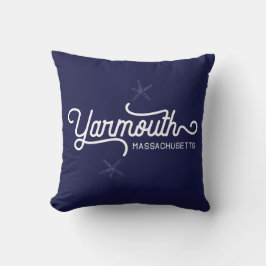 Yarmouth Massachusetts Nautical Throw Kissen