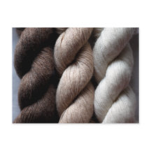 Yarn Brown Beige Cream Colored Alpaca