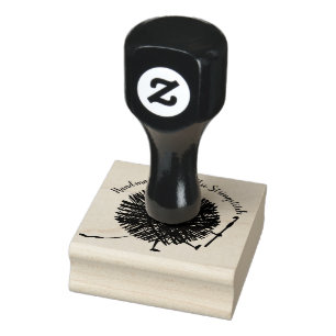 Yarn den Häkelarbeithaken, der mit Gummistempel