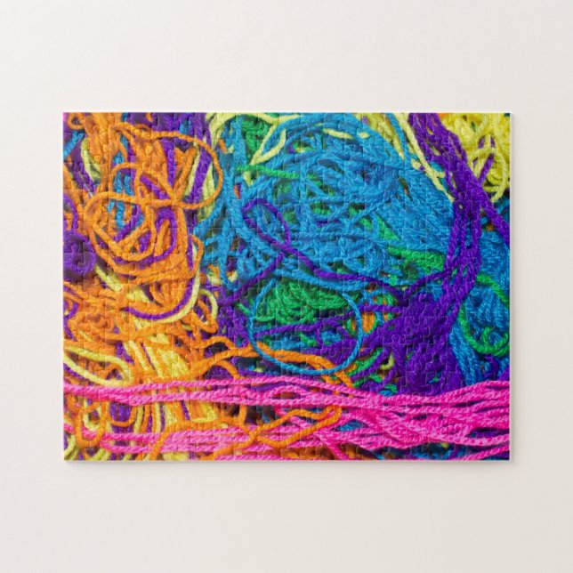 Yarn Tangle Fotografie (Horizontal)
