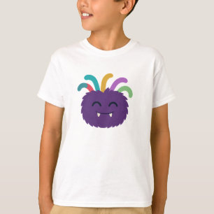Yarnaby the Fuzzy Monster - Niedlicher Regenbogen  T-Shirt