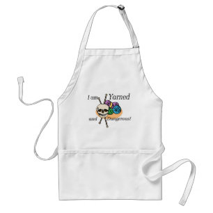 Yarned und gefährliche T - Shirts und Geschenke Schürze