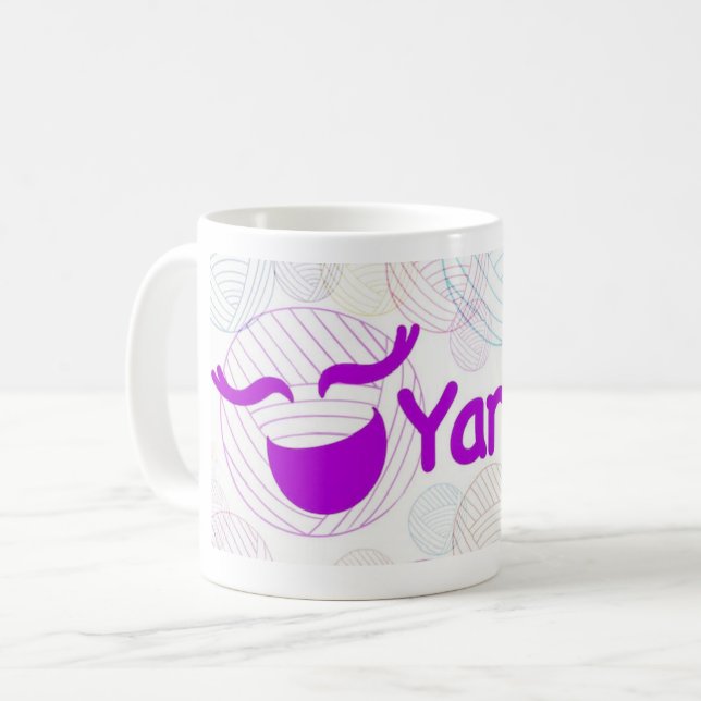 Yarnjoy Tasse (Vorderseite Links)
