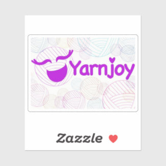 Yarnjoy Vinyl Stitcker Aufkleber