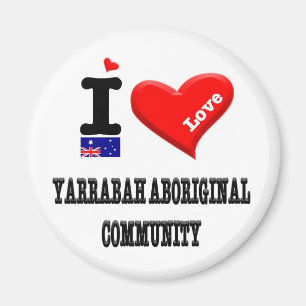 YARRABAH ABORIGINALE GEMEINSCHAFT - I Liebe Magnet