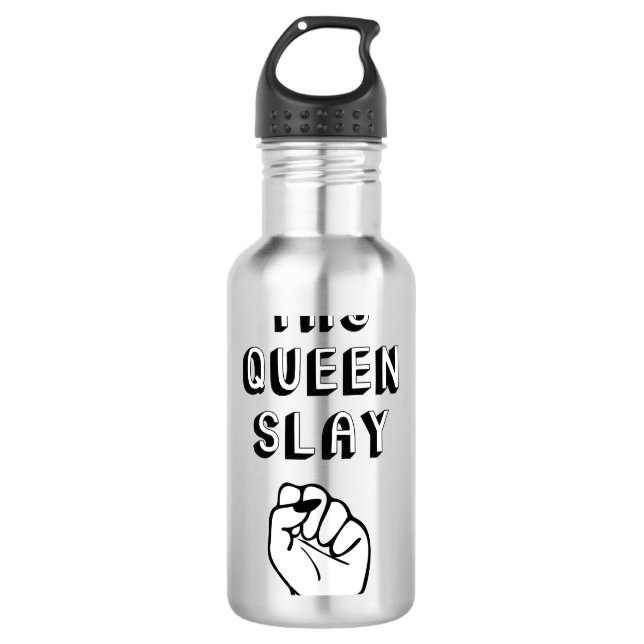 Yas Queen Slay Edelstahlflasche (Vorderseite)