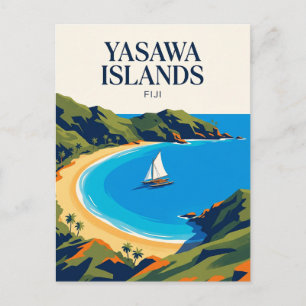 Yasawa-Inseln Fidschi Postkarte