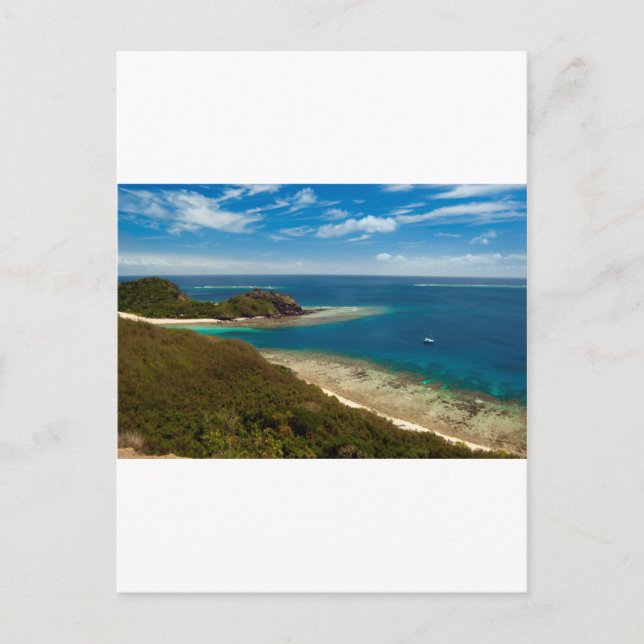 Yasawa-Inseln Fiji Postkarte (Vorderseite)