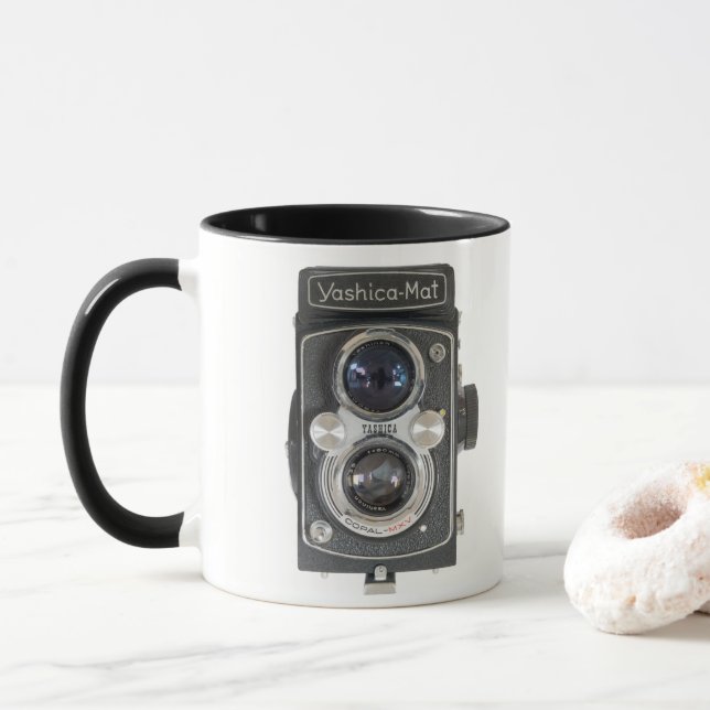 Yashica-Mat Tasse (Mit Donut)