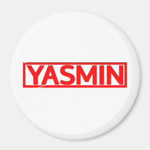 Yasmin-Briefmarke Magnet
