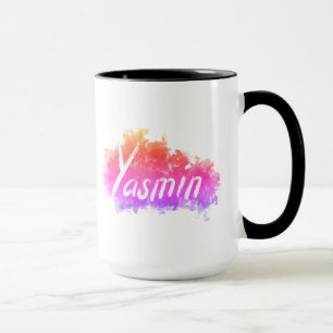 Yasmin - Ihr Name auf Tasse - Bestes Geschenk ku