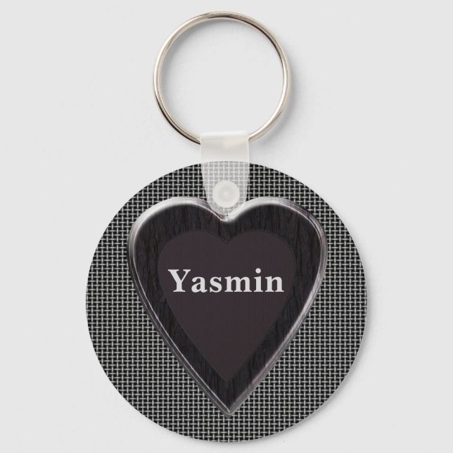 Yasmin Stole My Heart Keychain Schlüsselanhänger (Vorderseite)